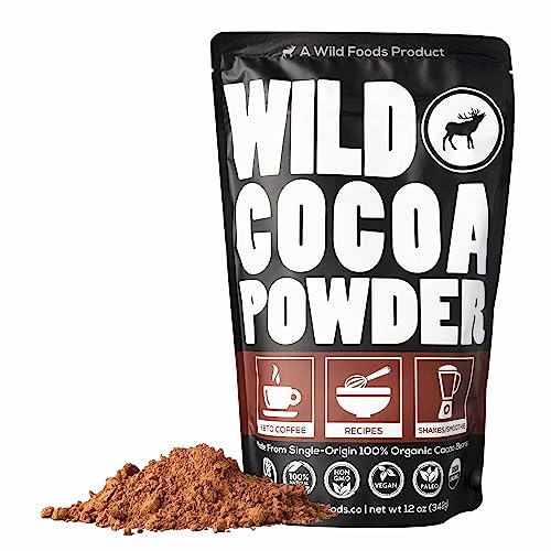 Cocoa Powder | Unsweetened, 12 oz, Keto Friendly, 100% Natural Cacao Beans