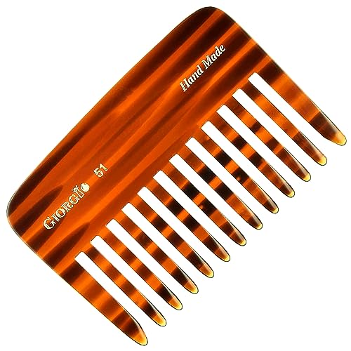 Hair Comb | Wide Teeth, Travel Size, Suitable for Thick and Curly Hair