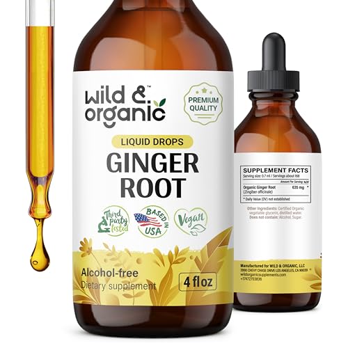 Ginger Root Drops | Immune Support, Alcohol-Free, 4 oz