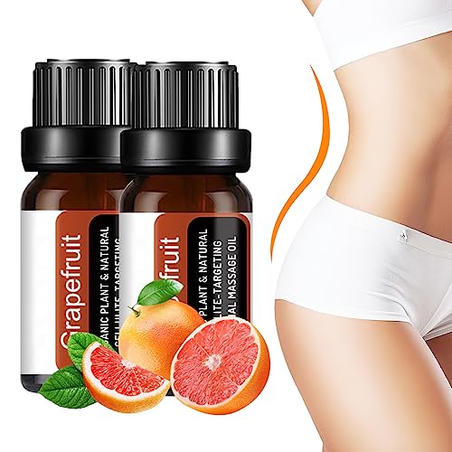 Essential Oil | Grapefruit, 2 Pack for Cellulite Treatment