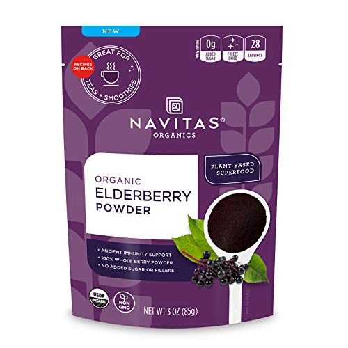 Elderberry Powder | 3oz Bag, Organic, Non-GMO, Immune Support