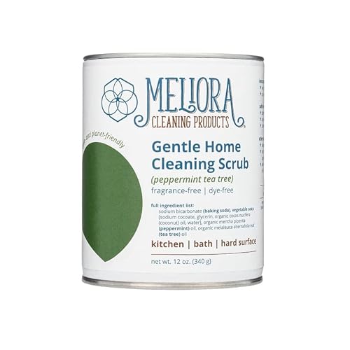 Cleaning Scrub Powder | Gentle Formula, Peppermint & Tea Tree Scent