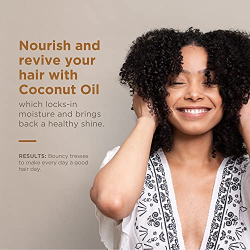 Soapbox Coconut Oil Conditioner, Sulfate Free, Paraben Free, Silicone Free, Color Safe, and Vegan Hair Conditioner (33.8 Ounces)