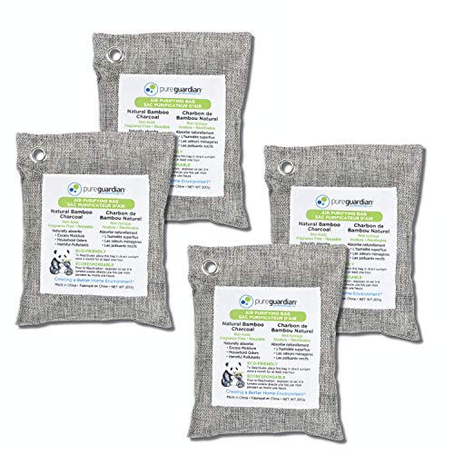 Air Purifying Bag | Eco-Friendly, Naturally Absorbs Odors, 200g, 4-Pack