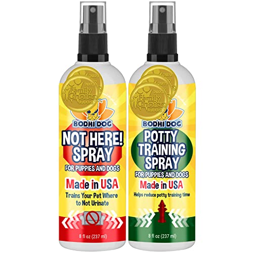 Pet Training Spray | 8oz Bundle, House Breaking & Not Here