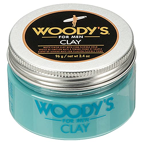 Hair Clay | Matte Finish, Firm and Flexible Hold, 3.4 oz.