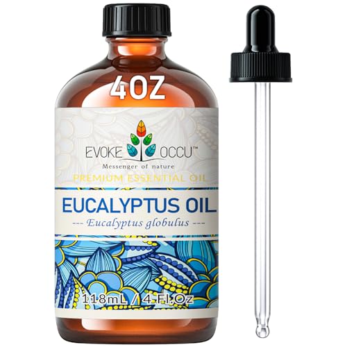 Eucalyptus Essential Oil | 4 Ounce, Pure for Diffuser, Humidifier & Aromatherapy