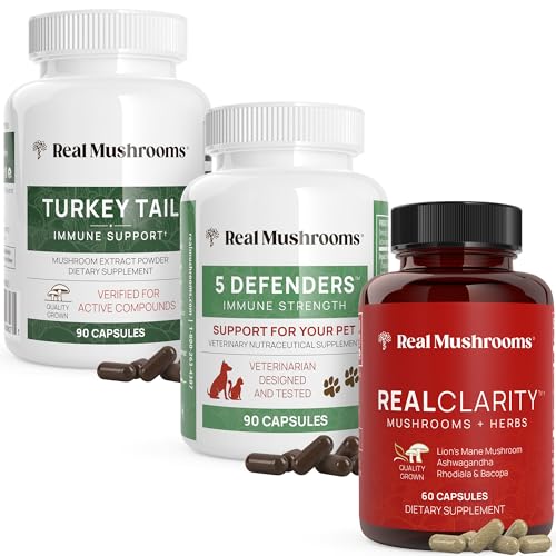 Mushroom Supplement | 60ct, 90ct, Mental Clarity, Immune Support