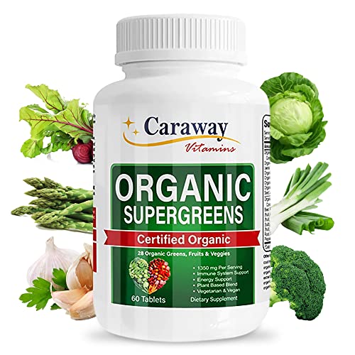 Superfood Vitamins | Greens Complex, 1,350 mg per Serving, 60 Count Tablets