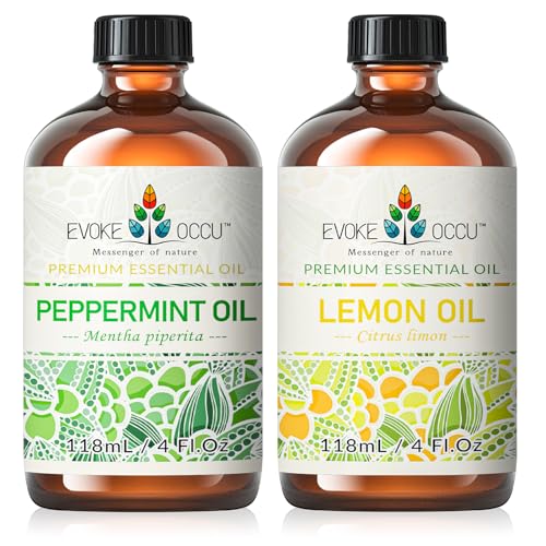 Essential Oil | Peppermint & Lemon, 4 Ounce