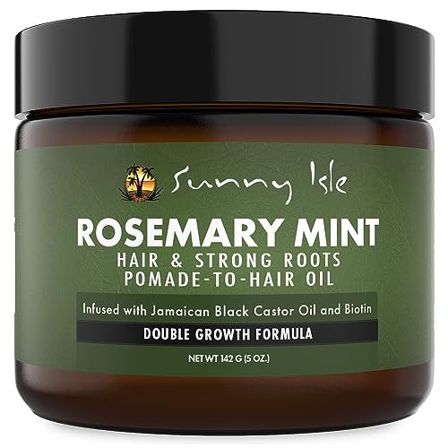 Hair Pomade | 5oz, Double Growth Formula, Infused with Biotin