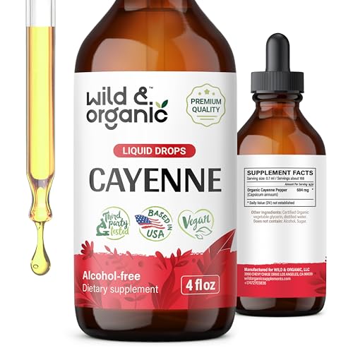 Cayenne Pepper Tincture | Digestive Health, 4 oz