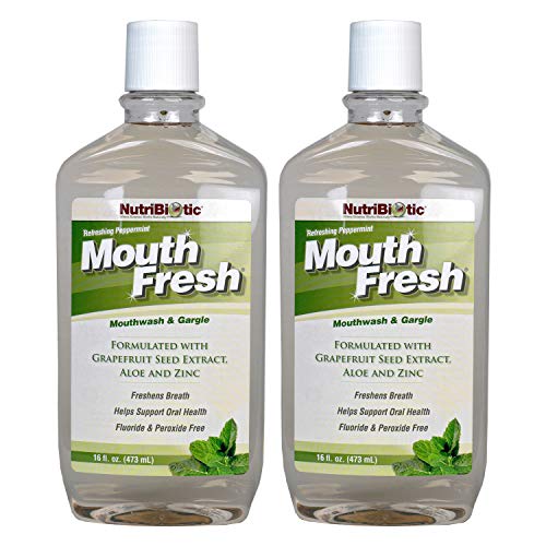 Mouthwash | Refreshing Peppermint, 16 fl oz Twin Pack, Fluoride-Free