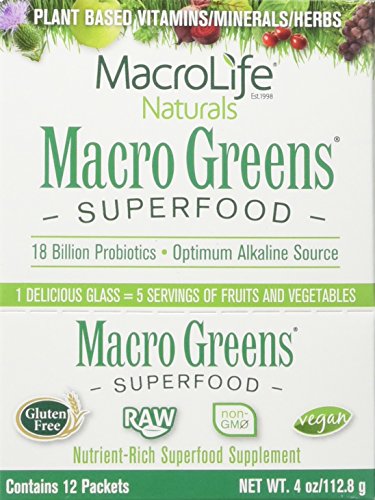 Superfood Powder | Probiotic, Antioxidant, Herbal Blend - 12 Packets