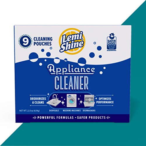 Appliance Cleaner & Deodorizer | Powered by Citric Acid, 9 Pouches