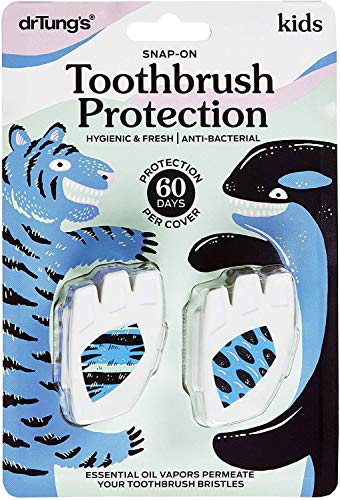 Toothbrush Cover | 2 Pack, Snap-On Design