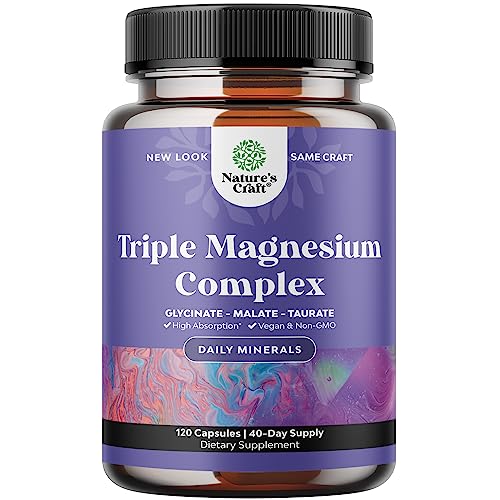 Magnesium Supplement | High Absorption, 400mg, Non-GMO, Vegan