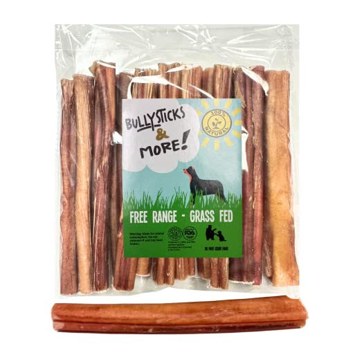 Bully Sticks | Jumbo/Thick - 12 Count, 100% Grass Fed Beef