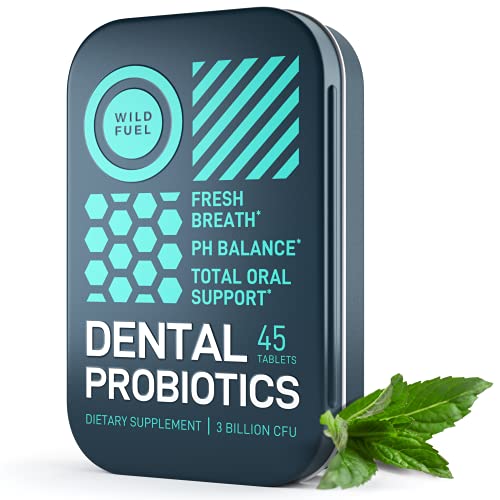 Dental Care Kit | Probiotic Tablets, 45 Count, Vegetarian, Fresh Breath