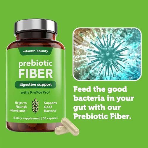 Prebiotic Fiber | Digestive Support, 60 Capsules