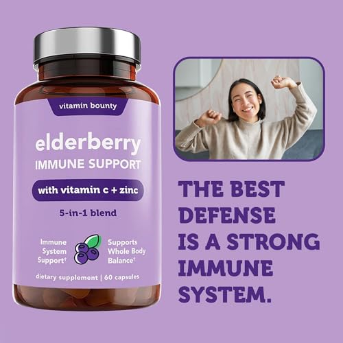 Elderberry Capsules | Immune Support, 60 Count