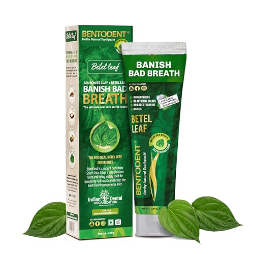 Toothpaste | Calcium Bentonite Clay, Fluoride-Free, Organic, Freshens Breath