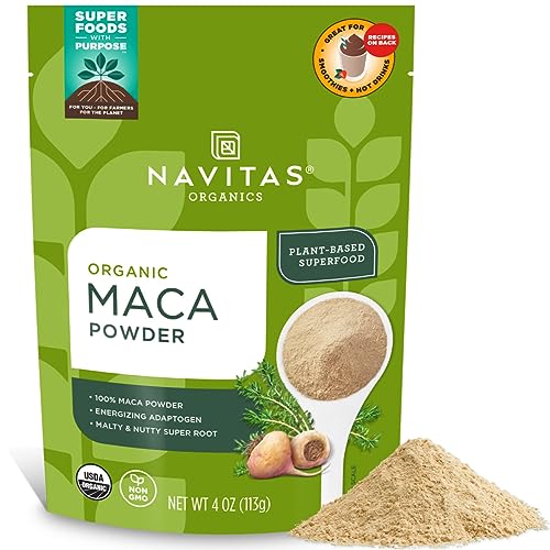 Maca Powder | 4 oz. Bag, Organic, Non-GMO, Gluten-Free