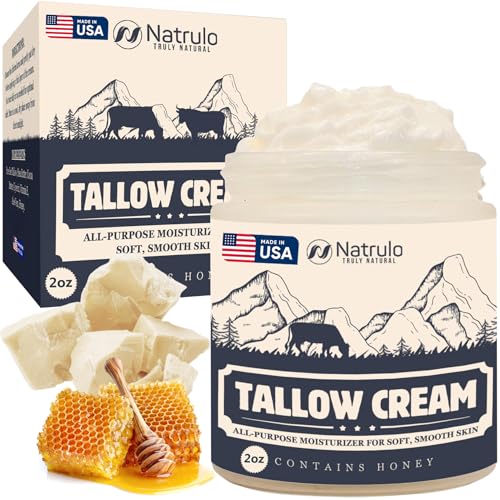 Body Cream | All Natural Grass Fed Beef Tallow, Moisturizing Balm for Dry Skin