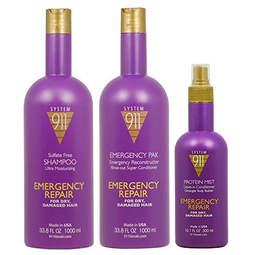 Shampoo & Protein Mist Set | 33.8oz Shampoo, 10.1oz Mist