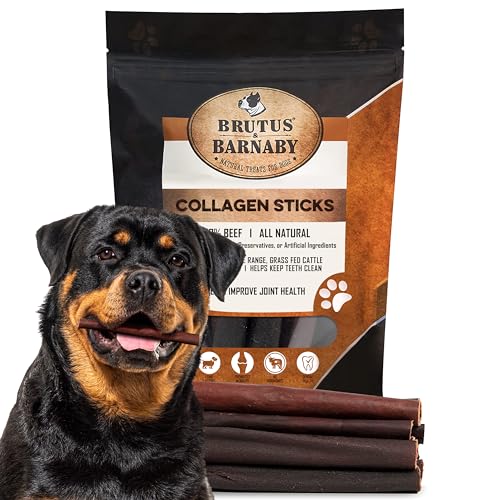 Dog Treats | Beef Collagen Sticks, Odor-Free, Supports Joint Health