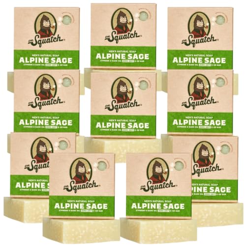 Bar Soap | 10-Pack, All Natural, Alpine Sage Scent