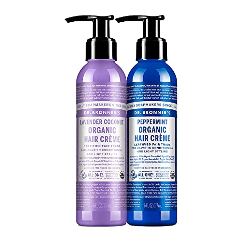 Conditioner | Leave-In, 6 oz Variety Pack, Lavender, Coconut & Peppermint, 2 Count