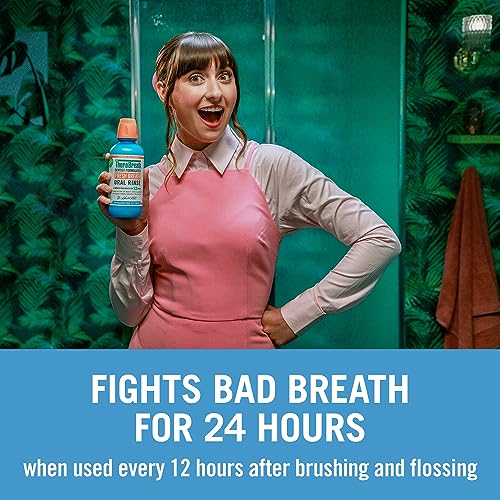 Mouthwash | Icy Mint Flavor, Alcohol-Free, 16 fl oz (Pack of 2)