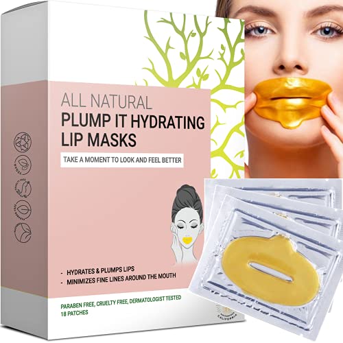 Lip Mask | 18 Patches, Moisturizing Treatment for Dry and Chapped Lips