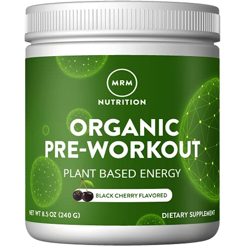 Pre-Workout Powder | Black Cherry Flavor, 150mg Caffeine, 20 Servings