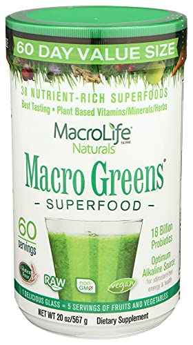 Superfood Powder | Probiotic, Antioxidant, 60 Servings