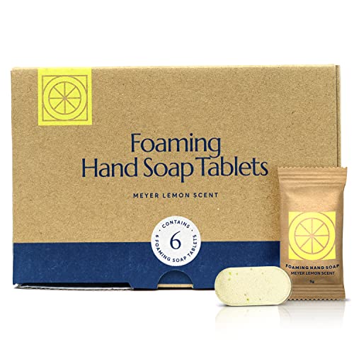 Hand Soap Tablets | 6 Pack, Foaming Formula