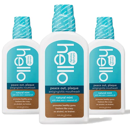 Mouthwash | Antigingivitis, Alcohol Free, 16 oz, Pack of 3