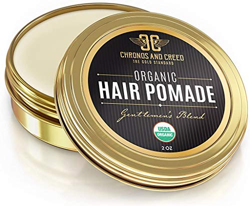 Hair Pomade | Certified Organic, Vegan Ingredients, 2 fl oz