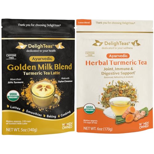 Herbal Tea Bundle | Turmeric Blends for Joint, Immune & Digestive Support