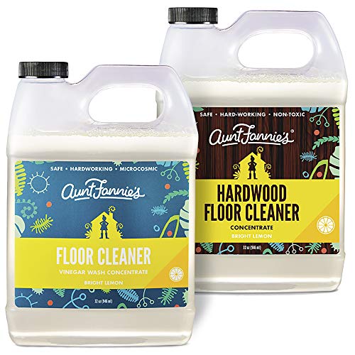 Floor Cleaner Bundle | Vinegar Wash, Hardwood Cleaner, Lemon Scent