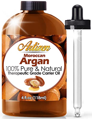 Argan Oil | 4 Ounce Bottle, 100% Pure & Natural, Multi-Use for Hair, Skin, Nails