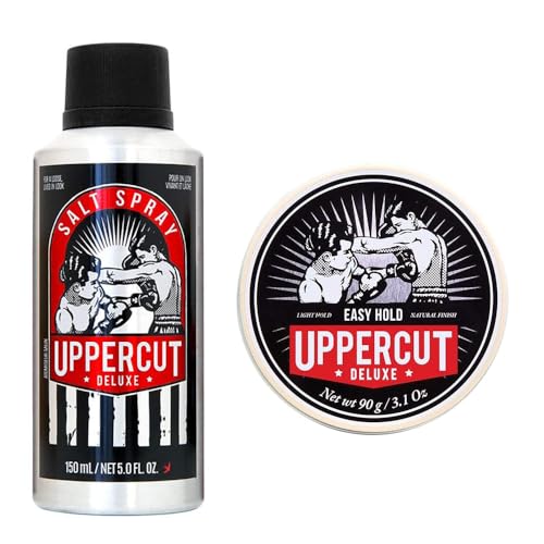 Salt Spray | 5 fl. oz, Easy Hold Hair Pomade | 3.1 oz