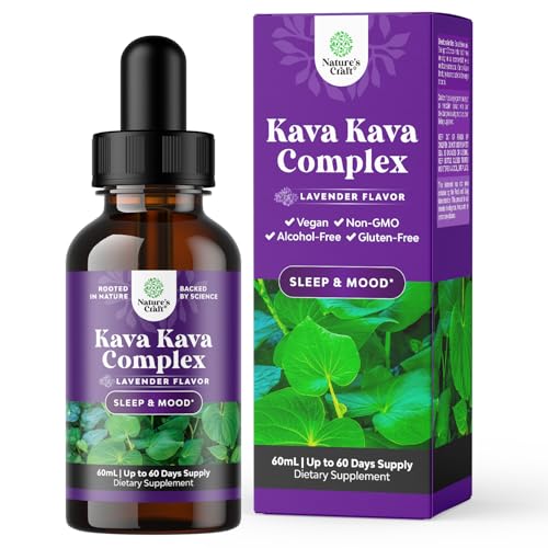 Kava Kava Drops | High Concentration, Calming Blend with Chamomile & Lavender