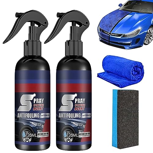 Car Coating Spray | 3 in 1, High Protection, Fast-Acting, 2 Pack