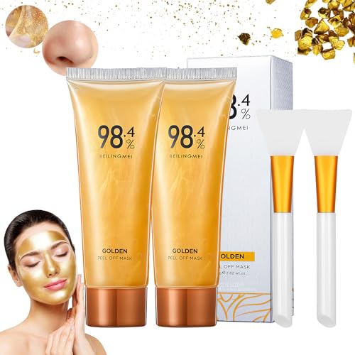 Face Mask | Gold Peel-Off, Anti-Aging, 2 Pack