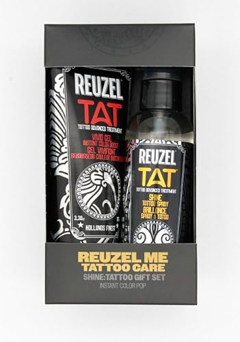 Tattoo Care Set | 3.3 oz Gel, 3.38 oz Spray, Hydrating and Vibrant