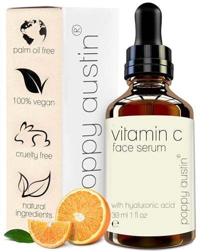 Face Serum | Vitamin C, Hyaluronic Acid, 1 Oz