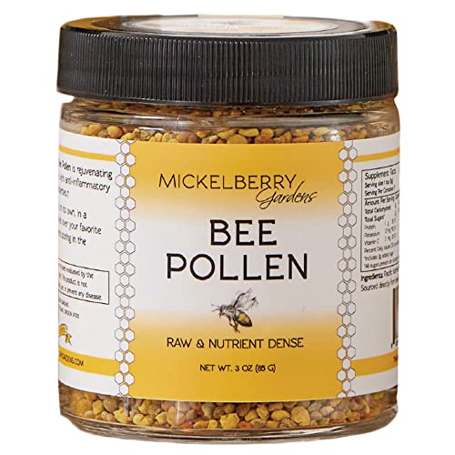 Bee Pollen Granules | Packed with Protein, Vitamins, Minerals, 6 Ounces