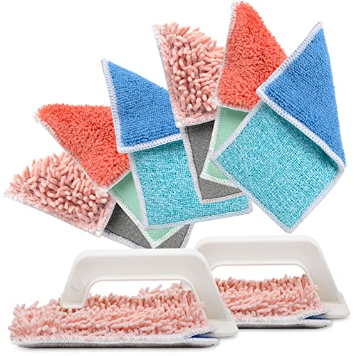 Cleaning Sponge Set | Dual-Sided, Reusable, Machine Washable, 2-Pack